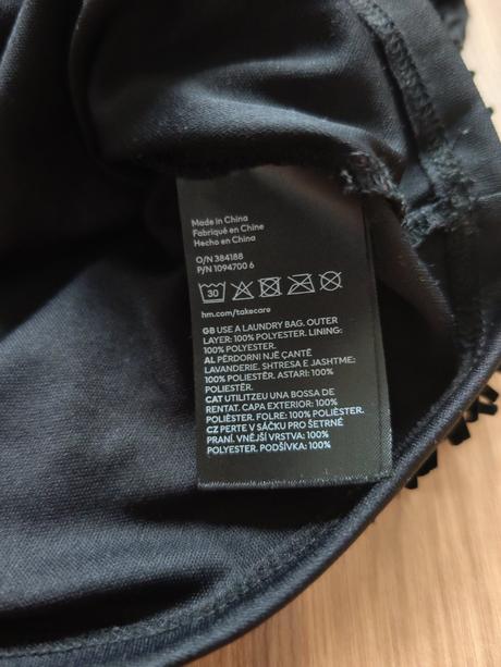 Trblietavé dievčenské šaty, h&m,158