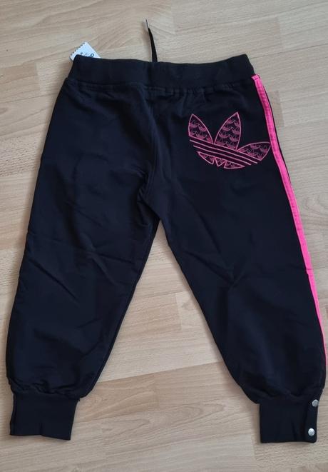 Dámske čierno ružové trojštvrťáky,veľ.m, m