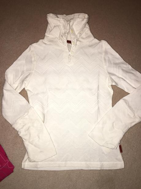 Originál krémové missoni tricko, 110