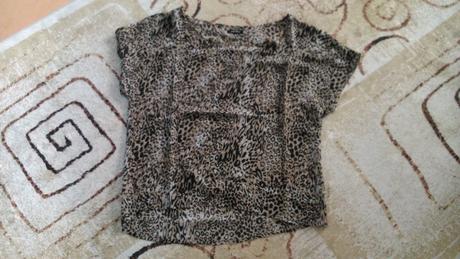 Tigrovaná dámska blúzka, amisu,l