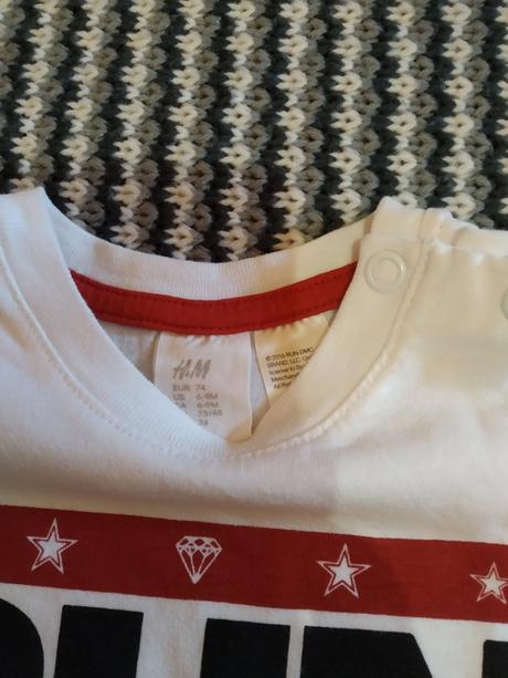 Run dmc tričko, h&m,74