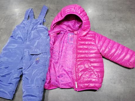 Predám bundu, zateplené nohavice, čiapočku, reserved,80