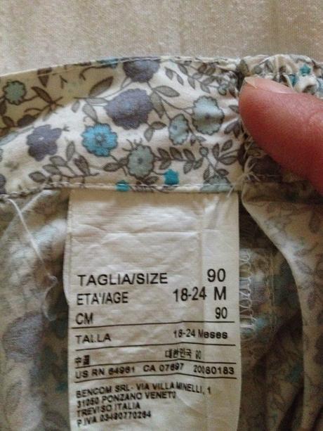 Kvietkovane kratasy, benetton,86