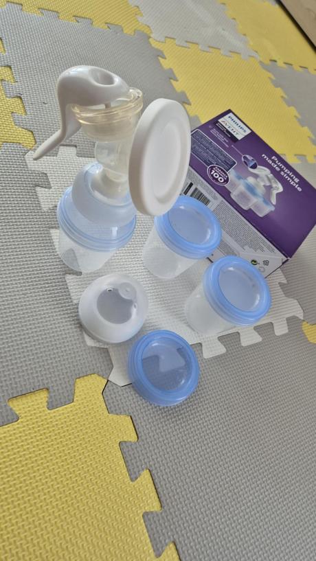 Philips avent manuálna odsávačka s via systémom, 