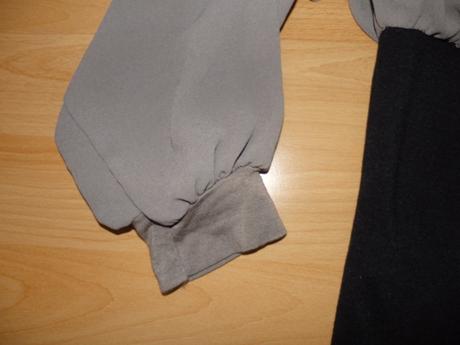 Hnedo cierne tricko - top, s