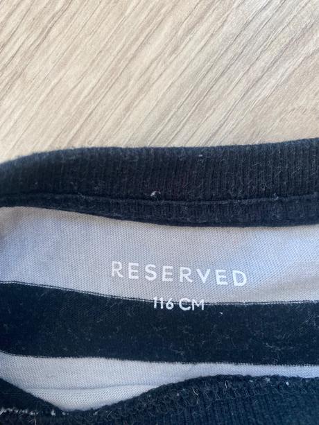 Nátelník reserved, reserved,116