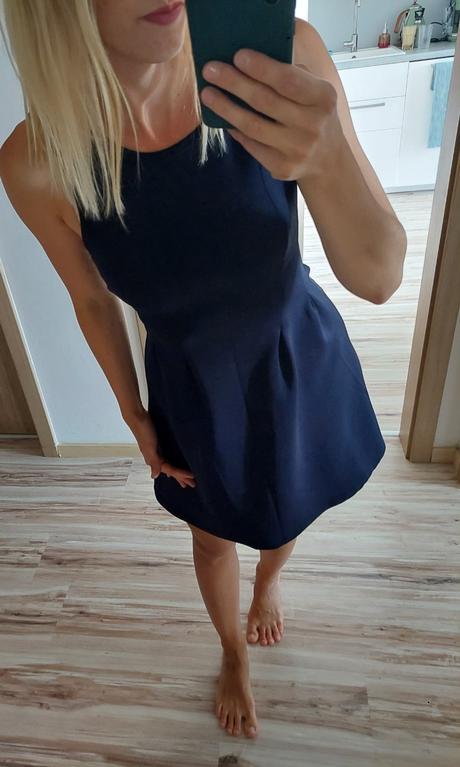 Tmavomodré šaty, calliope,xs