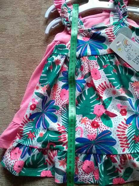 2x letné šaty, f&f,74