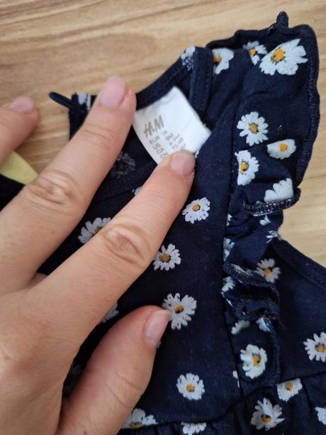 Šaty bez rukávov, h&m,74