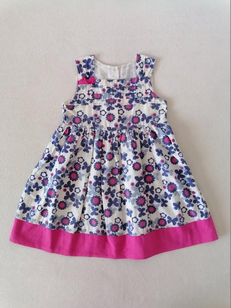 Letne šaty bielo-modre, marks & spencer,92