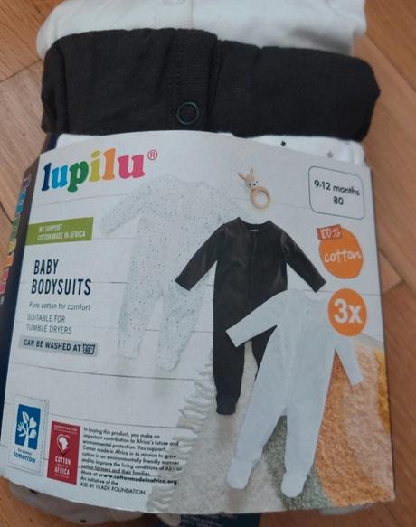 Pyžamkové body lupilu 9-12m, lupilu,92