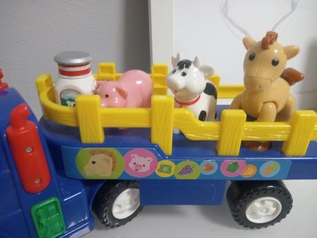 Autíčko so zvukmi piesňou old mac donald, 