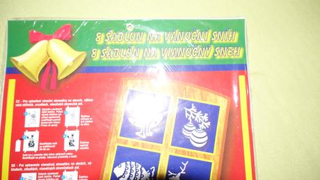 Nove sablony na vianocny sneh,