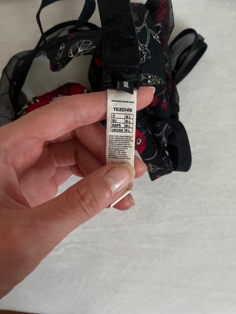 Podprsenka m/l, tezenis,m