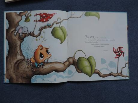 Knihy pavúčik zlatúšik, 4 ks, 