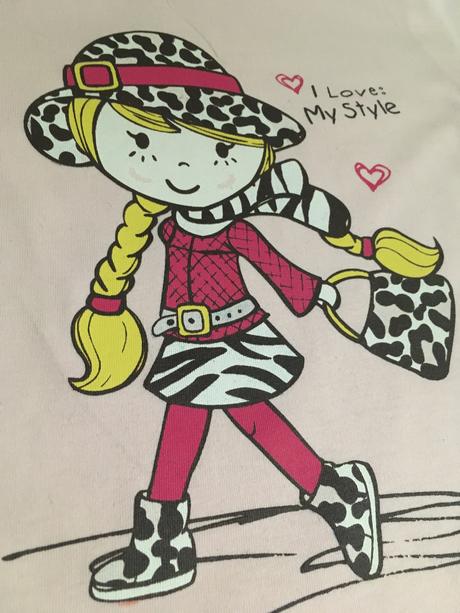 Tričko s dievčatkom bonprix, bonprix,104