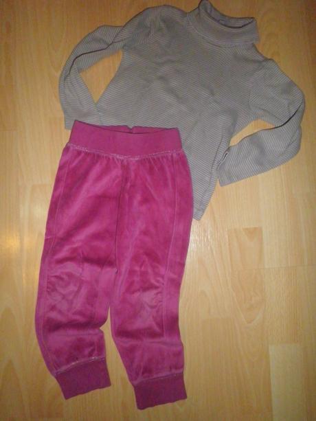 Tepláčky qviesse taliansko + roláčik lisa rose, 98