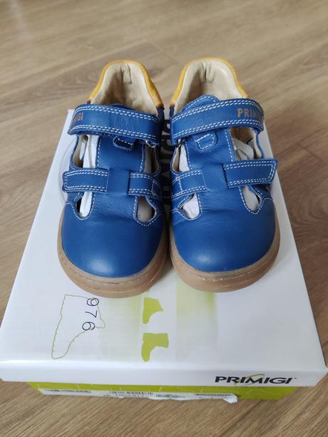 Modré barefoot sandále primigi, primigi,26