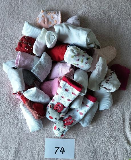 Ponožky 3 až 6 mesiacov, 20