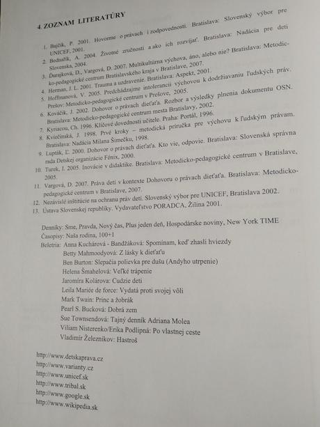 V najlepšom záujme dieťaťa, 