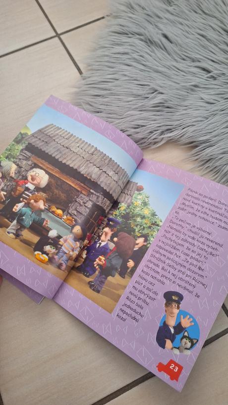 Knižka tenká postman pat, 