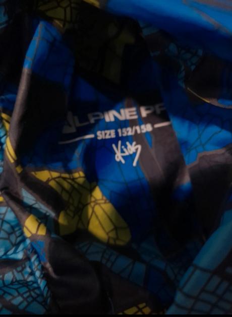 Obojstranná vetrovka bunda 152/158, alpine pro,152