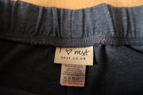 Kraťasy šortky next 116 (5-6r.) tmavomodré, next,116