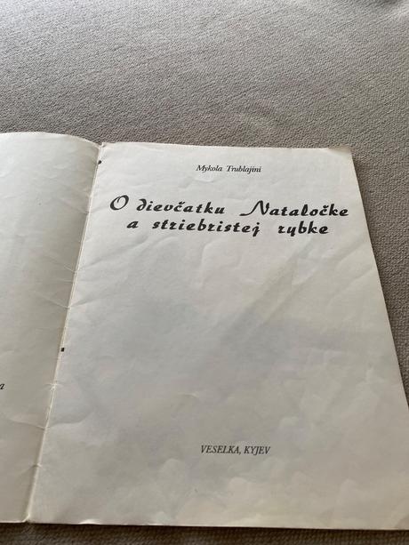 Mykola trublajini o dievčatku nataločke a striebr,