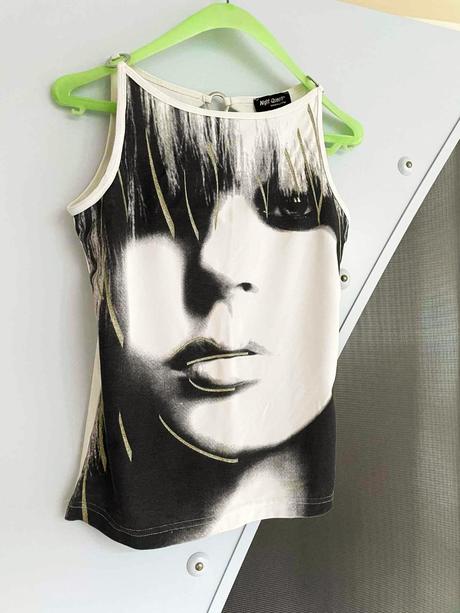 Extravagantné tričko s fotopotlačou, s