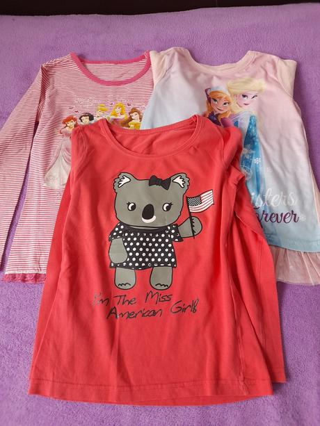 Detske tričko 3 kusy, 128