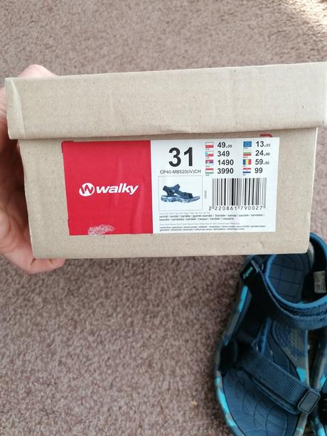 Sandále / letné lepačky, 31