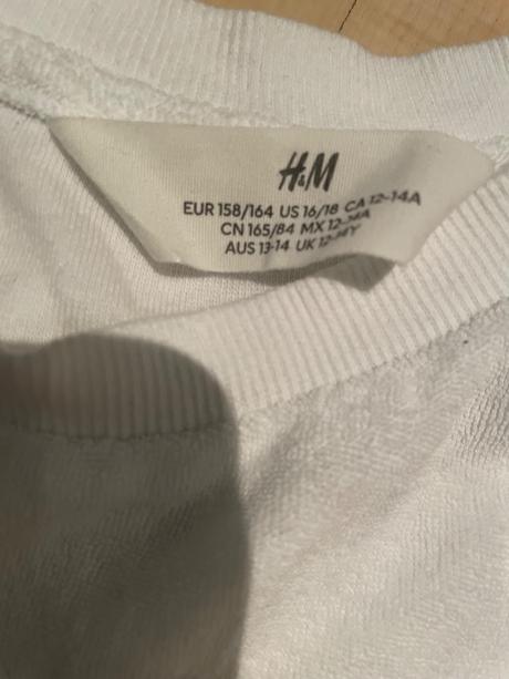 Tielko+ kratasy sunshine 12-14 rokov, h&m,158