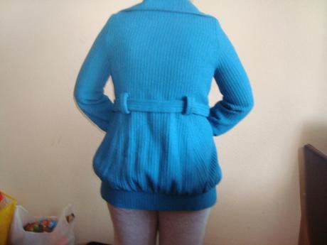 Tyrkysovy kabat - sugarbébé, 40