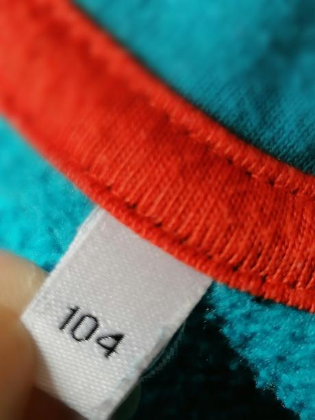 Tyrkysová fleec-mikinka, palomino,104