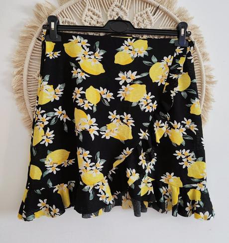 Letná sukňa s citrónmi, gina,l