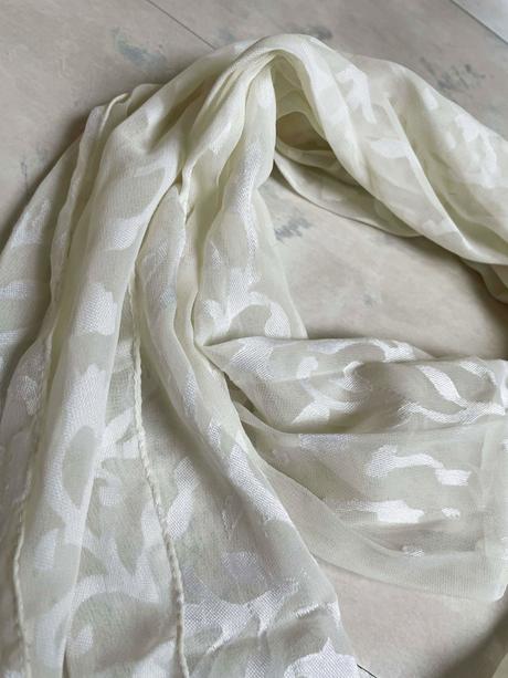 Jemná šatka na krk, xl