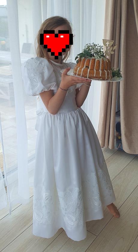 Predám šaty na 1.sv.prijimanie, 128