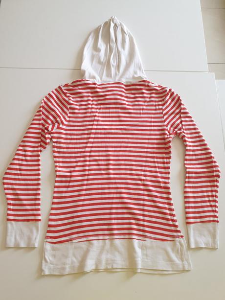 Páskovaná mikina s kapucňou, s