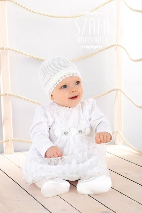 Krasnal wb008 krajkové slávnostné šaty, 68