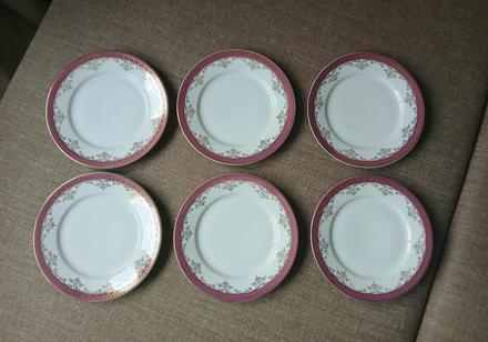 Krásne, dezertné taniere na doplnenie, 