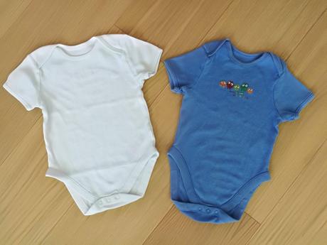 2 x body tesco s kratkym rukavom, tesco,92