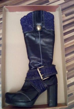 Čierne čižmy 38, 38