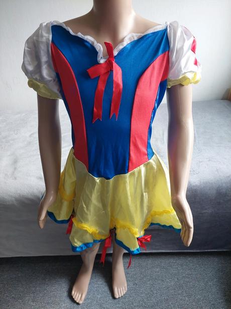 Snehulienka karnevalový komplet kostým veľ.s,