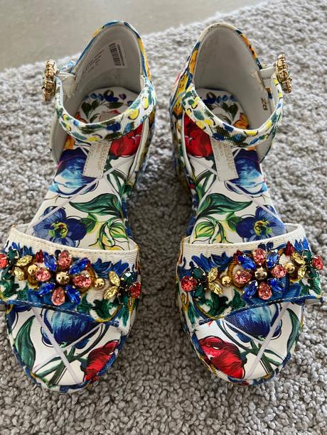 Dolce&gabbana dievčenské sandálky vel.28, dolce&gabbana,28