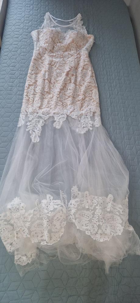 Svadobné šaty nádherné a výnimočné, m