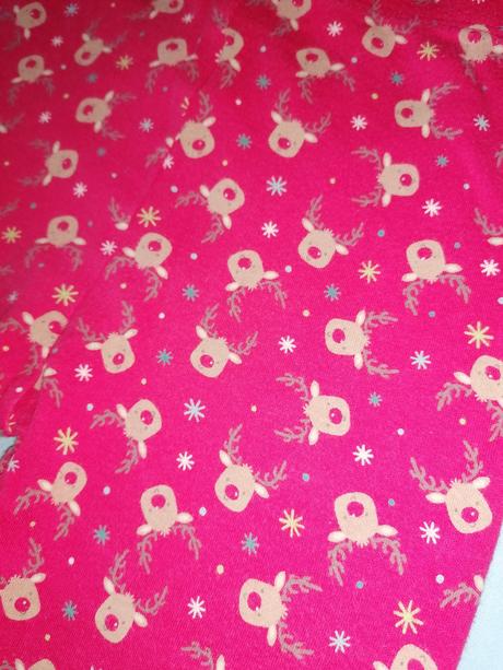 Legínky- vianočná potlač sobíkov, f&f,92