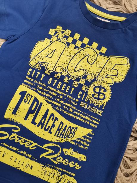 Modré tričko, f&f,116