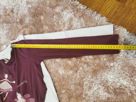 2x tricko s dlhým rukávom, sinsay,128