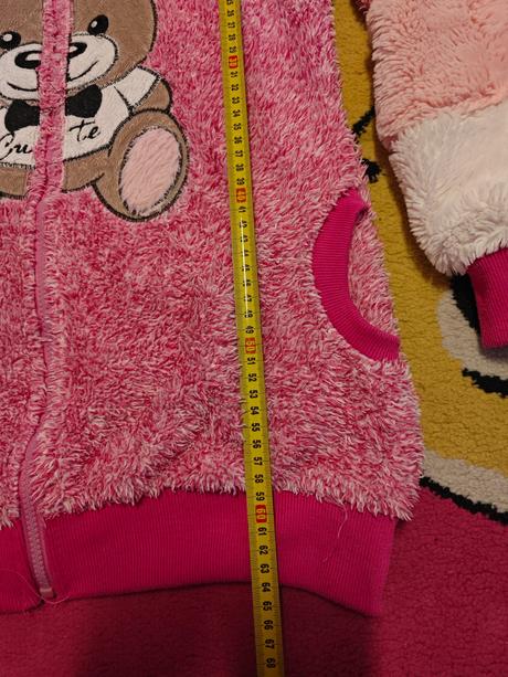 Teplucky fleese s kapucnou, 164