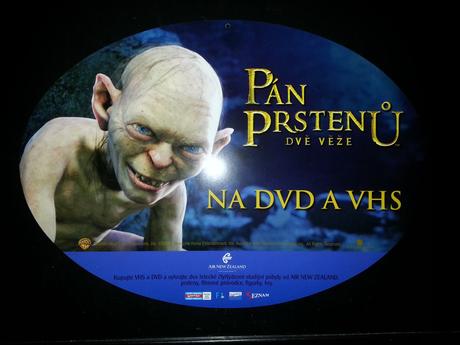 Plagát - pán prsteňov gollum-milááášek-oválny tvar, 